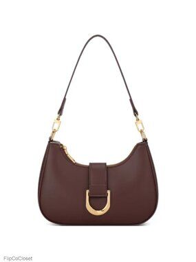 Crescent Shoulder Bag Vegan Leather Crossbody Purse Everyday